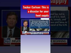 Read more about the article Tucker Carlson: The Biden admin has decided to make food scarcer and more expensive #shorts