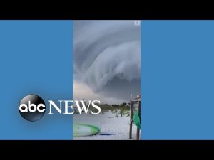 Read more about the article Storm cloud looms over Florida beach