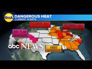 Read more about the article 100 million Americans on alert amid record heat l GMA