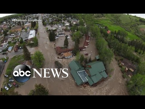 You are currently viewing Historic flooding causes severe damage at Yellowstone National Park l GMA
