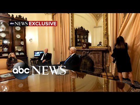 You are currently viewing Exclusive photo shows Mike Pence, family hiding during Jan. 6 Capitol riots l GMA
