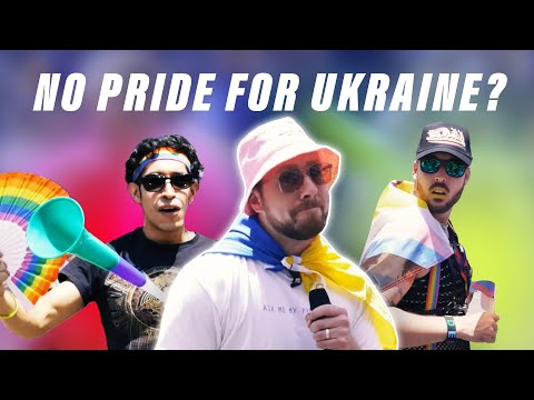 You are currently viewing Will These Pride Marchers Stand With Gays in Ukraine? | @Slightly Offens*ve