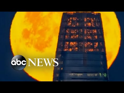 You are currently viewing Strawberry supermoon sets over San Francisco