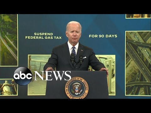 You are currently viewing Biden calls for national gas holiday l GMA