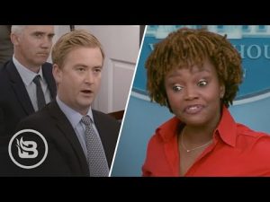 Read more about the article Press Sec. Left STUNNED When Biden’s OWN Sec. Throws Admin Under the Bus