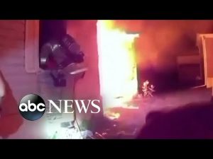 Read more about the article Emergency workers rescue toddler from burning home