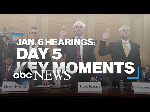 You are currently viewing Jan. 6 hearings: Day 5 key moments