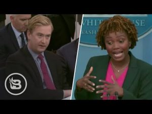 Read more about the article Doocy Leaves Press Sec. STUTTERING When He Asks What Biden Is Doing on Gas Prices