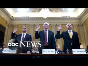 Read more about the article Former DOJ officials testify about Trump’s efforts to overturn election