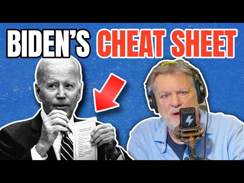 You are currently viewing Here’s What Biden’s Cheat Sheet Really Said | @Pat Gray Unleashed