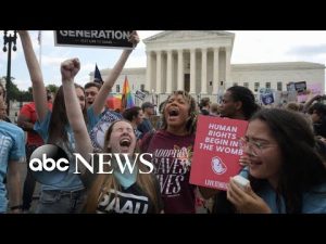 Read more about the article Protests erupt around nation amid Roe V. Wade decision