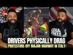 Read more about the article Drivers Physically Drag Protestors Off Major Highway In Italy