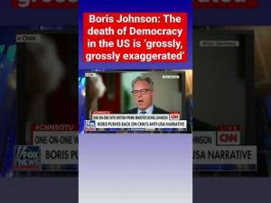 Read more about the article Watch Boris Johnson’s epic statement on US Democracy