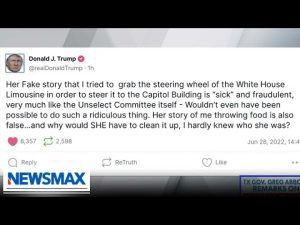 Read more about the article Cassidy Hutchinson’s testimony about Trump and January 6th in dispute | Report | ‘American Agenda’