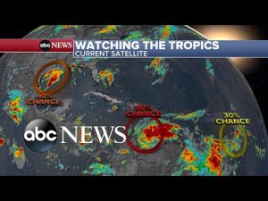 Read more about the article Developing tropical systems targeting Caribbean, Central America and Texas coast