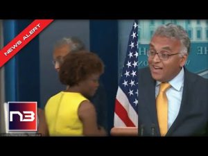Read more about the article Biden Press Sec CUTS OFF Meeting After Press Asked Simple Question They Didn’t Want Answered
