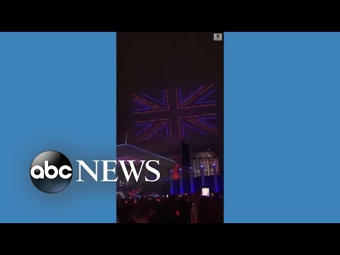 You are currently viewing Drone show for Platinum Jubilee celebration