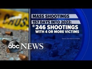 Read more about the article At least 246 mass shootings have happened in the US this year