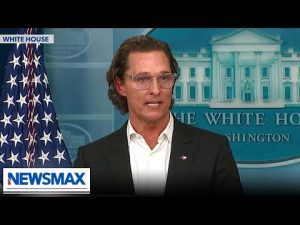 Read more about the article Matthew McConaughey, who’s from Uvalde, emotionally addresses gun violence at WH press briefing