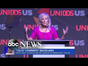 Read more about the article Jill Biden ‘taco’ comment backlash