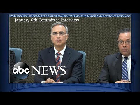 You are currently viewing Jan. 6 committee plays testimony of Pat Cipollone regarding the 2020 election