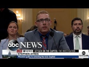 Read more about the article Witness describes entering the Capitol to Jan. 6 committee
