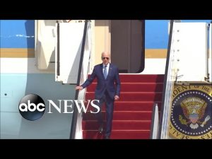 Read more about the article President Biden arrives in Tel Aviv on Middle East trip l ABCNL