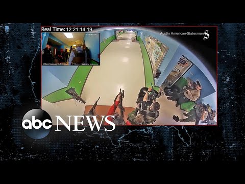 You are currently viewing Leaked surveillance video from inside Robb Elementary mass shooting