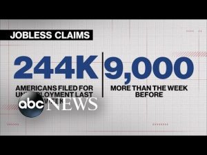 Read more about the article Rise in unemployment claims and inflation as gas prices drop l ABCNL