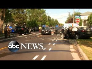 Read more about the article Child dies in car crash after being struck by murder suspect fleeing police