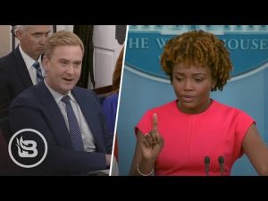 Read more about the article Press Sec. Left SPEECHLESS When Doocy Fact-Checks Her on Gas Prices