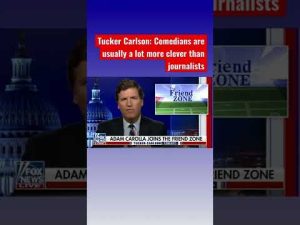 Read more about the article Tucker: The job description of a comedian is not so different than that of a journalist #shorts