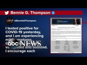 Read more about the article Jan. 6 committee chair Thompson tests positive for COVID-19