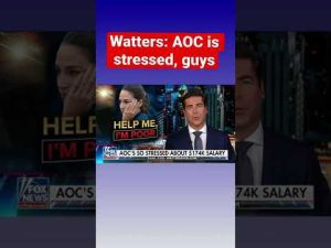 Read more about the article Watters scorches AOC for complaining about her congressional salary