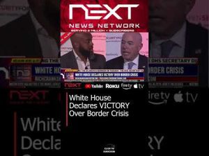 Read more about the article White House Declares VICTORY Over Border Crisis #shorts