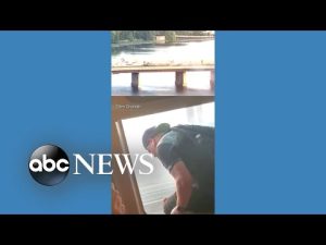 Read more about the article Train catches fire on Boston-area bridge