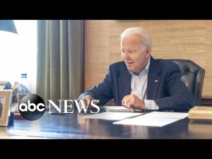 Read more about the article Biden on the mend after testing positive for COVID-19, his physician says