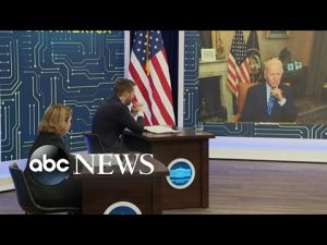 Read more about the article Biden holds virtual meeting on the CHIPS Act while recovering from COVID