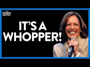 Read more about the article Kamala’s Latest Delusional Lie Shocks Even Her Supporters | @The Rubin Report