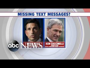 Read more about the article Jan. 6 texts reportedly missing from top Trump officials at DHS l GMA