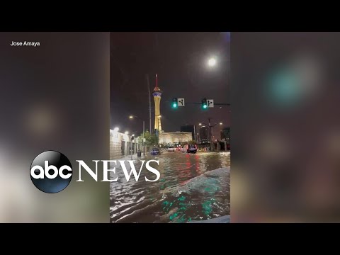 You are currently viewing Major rainfall leads to flash flooding in Las Vegas