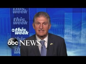 Read more about the article Democrats’ economic package will ‘take us to a place of prosperity’: Manchin