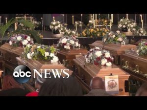 Read more about the article Funeral held for 21 South African teenagers who died at nightclub