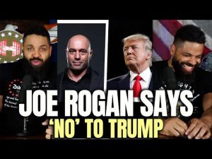 Read more about the article Joe Rogan Says ‘No’ To Trump