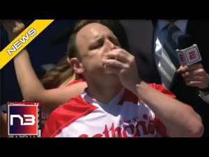 Read more about the article CHOKED: Activist Learns Why You Don’t Stop A Hot Dog Eating Contest