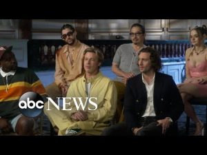 Read more about the article Bad Bunny and Brad Pitt discuss the joy of collaboration in new film “Bullet Train”