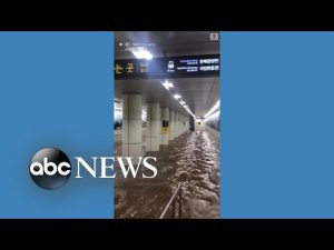 Read more about the article Heavy rain floods South Korea’s capital city