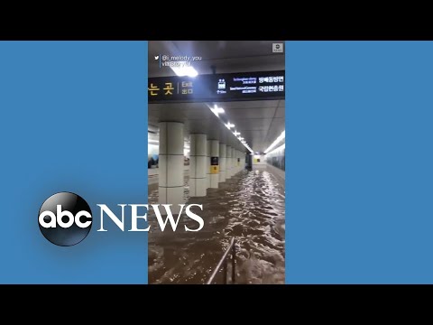 You are currently viewing Heavy rain floods South Korea’s capital city