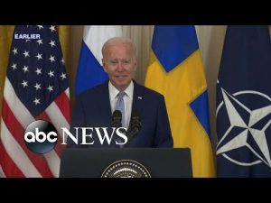 Read more about the article Biden backs Sweden and Finland’s bids to join NATO l ABCNL