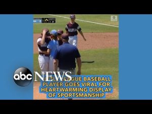Read more about the article Little League Baseball player’s heartwarming display of sportsmanship goes viral
